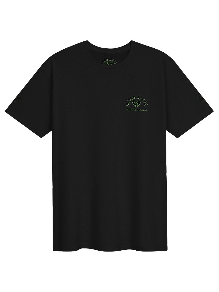 Heartbreak Trucking logo tee in black