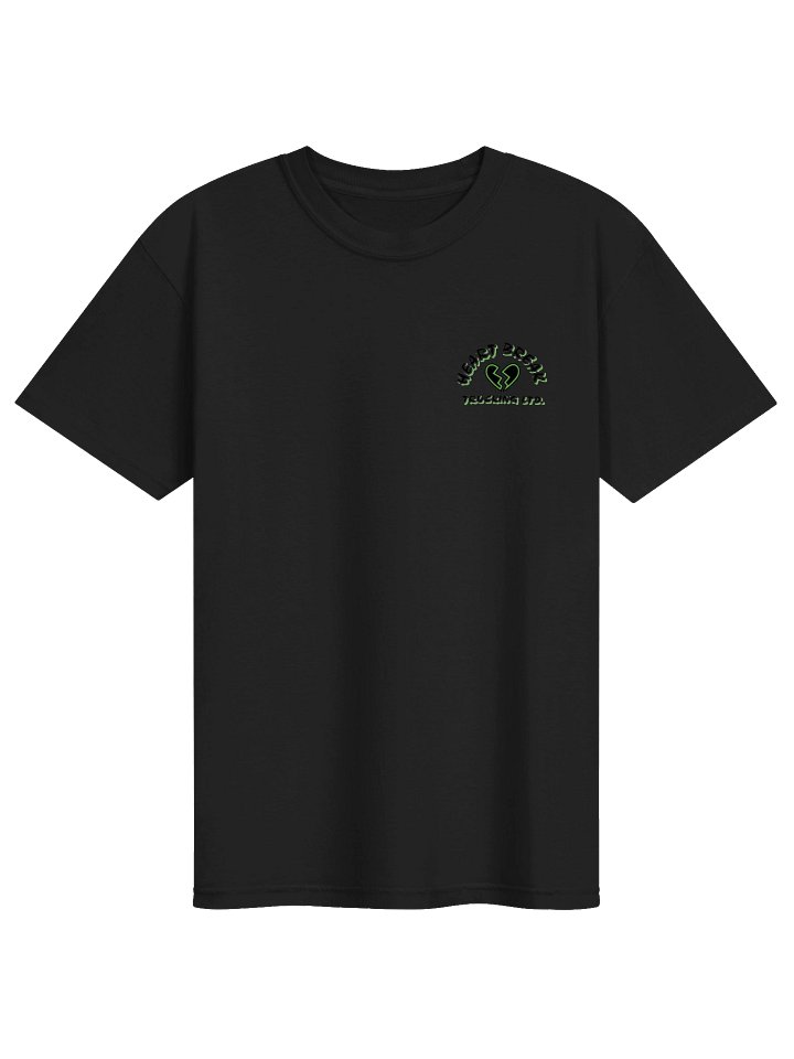 Heartbreak Trucking LTD logo tee in black